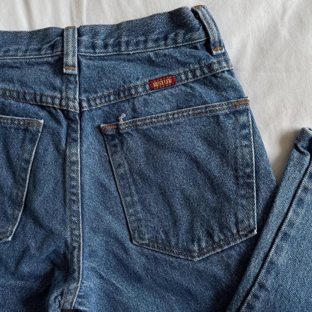 Rustler Classic Indigo Jeans - Picture 3 of 7